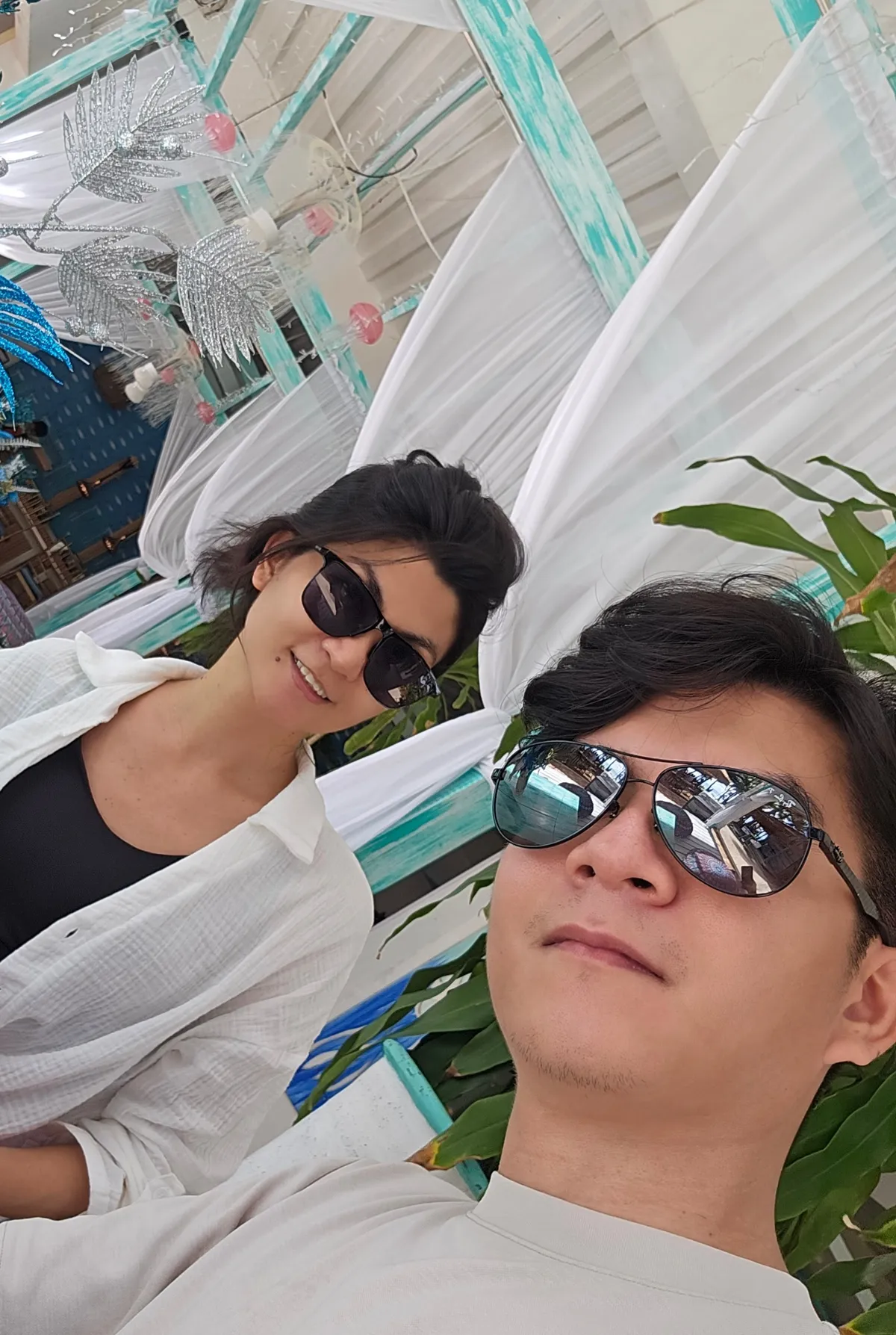 Jervis and Hazel during a candid moment