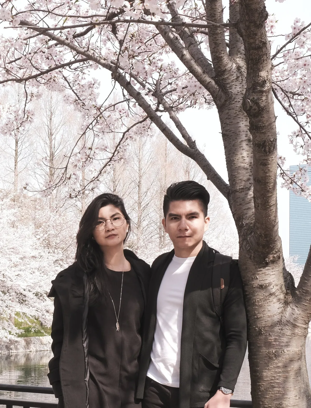 Jervis and Hazel in a portrait together